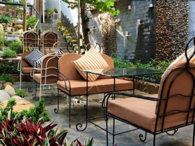 SOFA CAFE SÂN VƯỜN